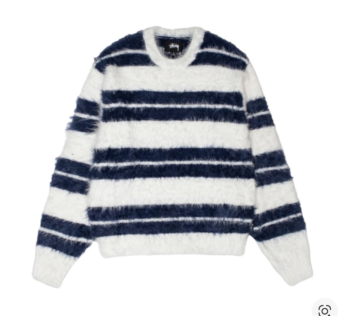 스투시 헤어리 스트라이프 니트 상품이미지1