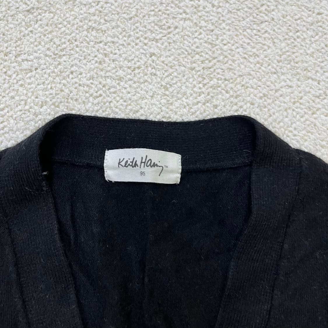 95 키스해링 여성 니트 가디건 0331M 상품이미지2