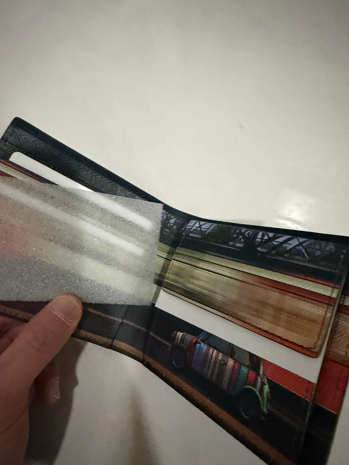 폴 스미스 레더 커뮤터 미니 인테리어 빌폴드 월렛 블랙 상품이미지3