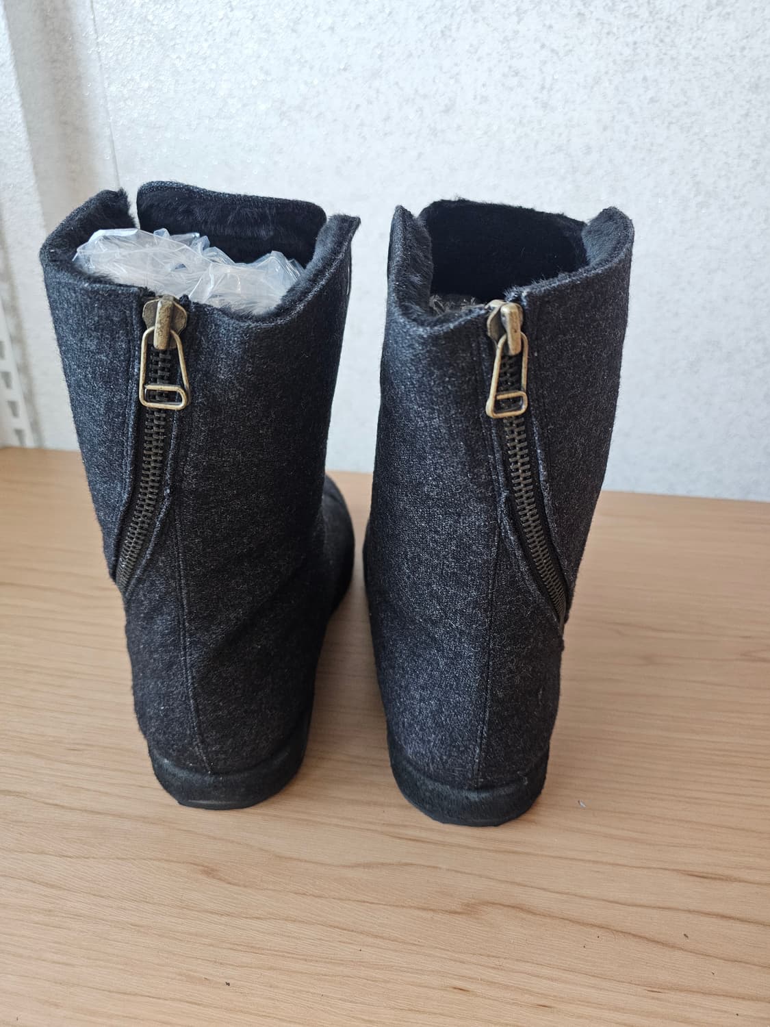 새상품 연예인 협찬 제이호 컬렉션 양털 부츠(빅사이즈) 상품이미지4