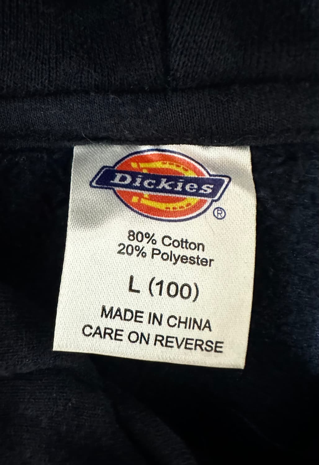 디키즈 빅로고 네이비 후드집업 상품이미지5