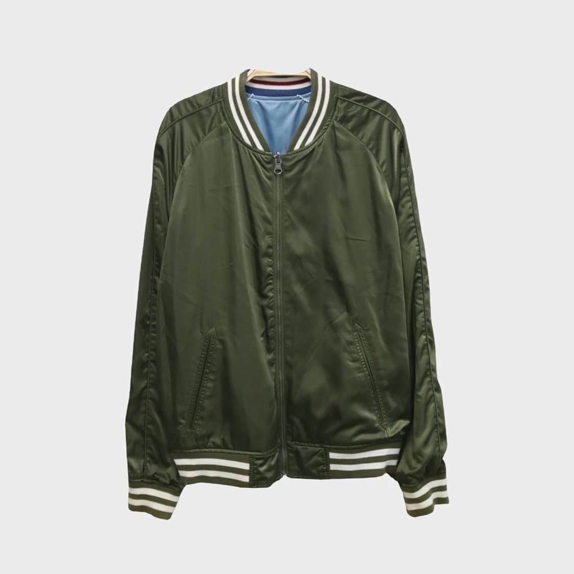 리버서블 자수 항공 점퍼 61283 상품이미지6