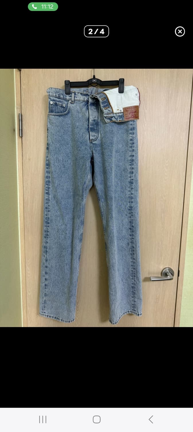 Y/project 비대칭 웨이스트진 상품이미지2