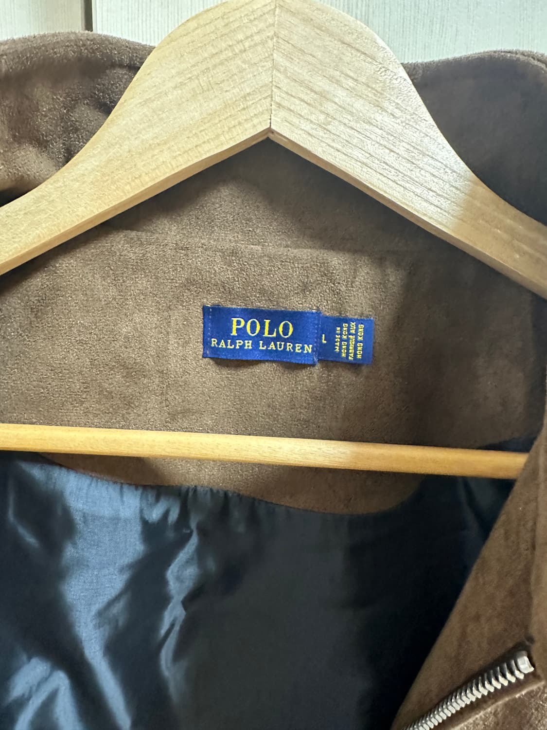 폴로 스웨이드 자켓 L 상품이미지2