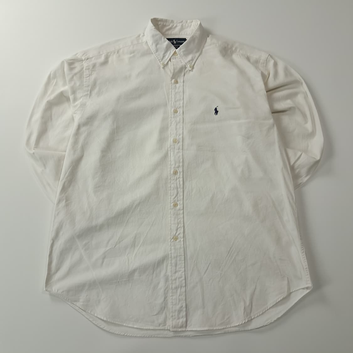 CK819 L 폴로 90s 블레이크 화이트 셔츠 남방 상품이미지1