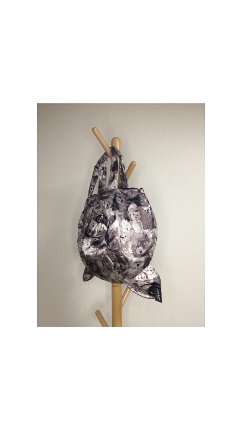 빈티지 곰돌이 토트백 상품이미지2