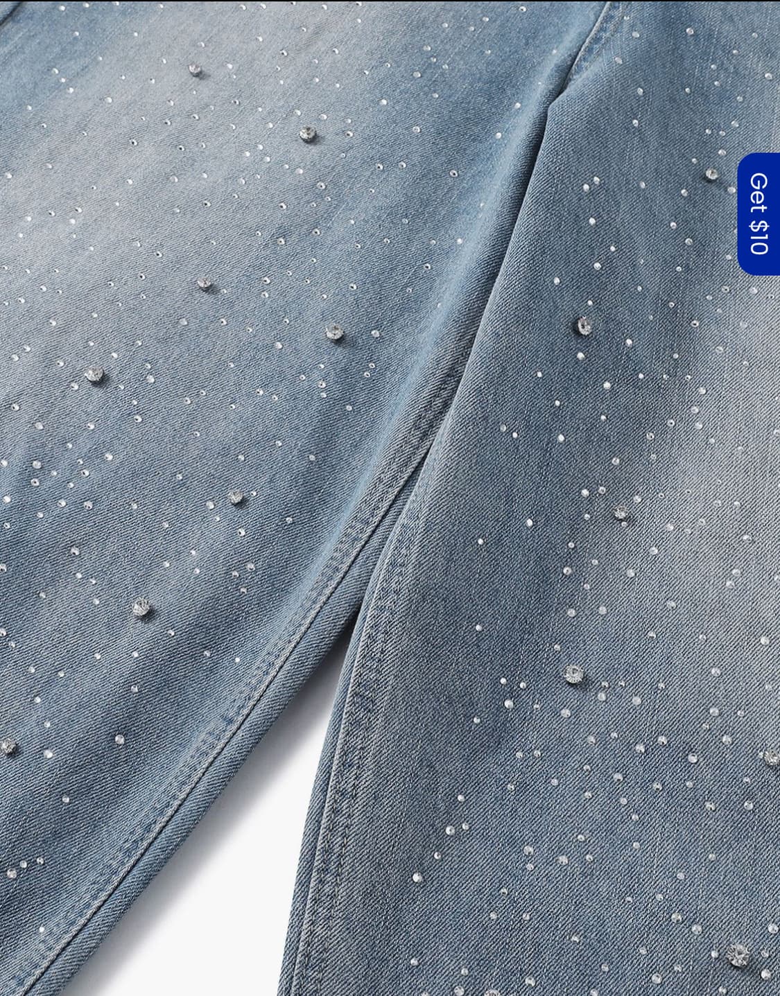 (M) Aelfric Eden 라인스톤 보석 청바지 (US) 상품이미지5