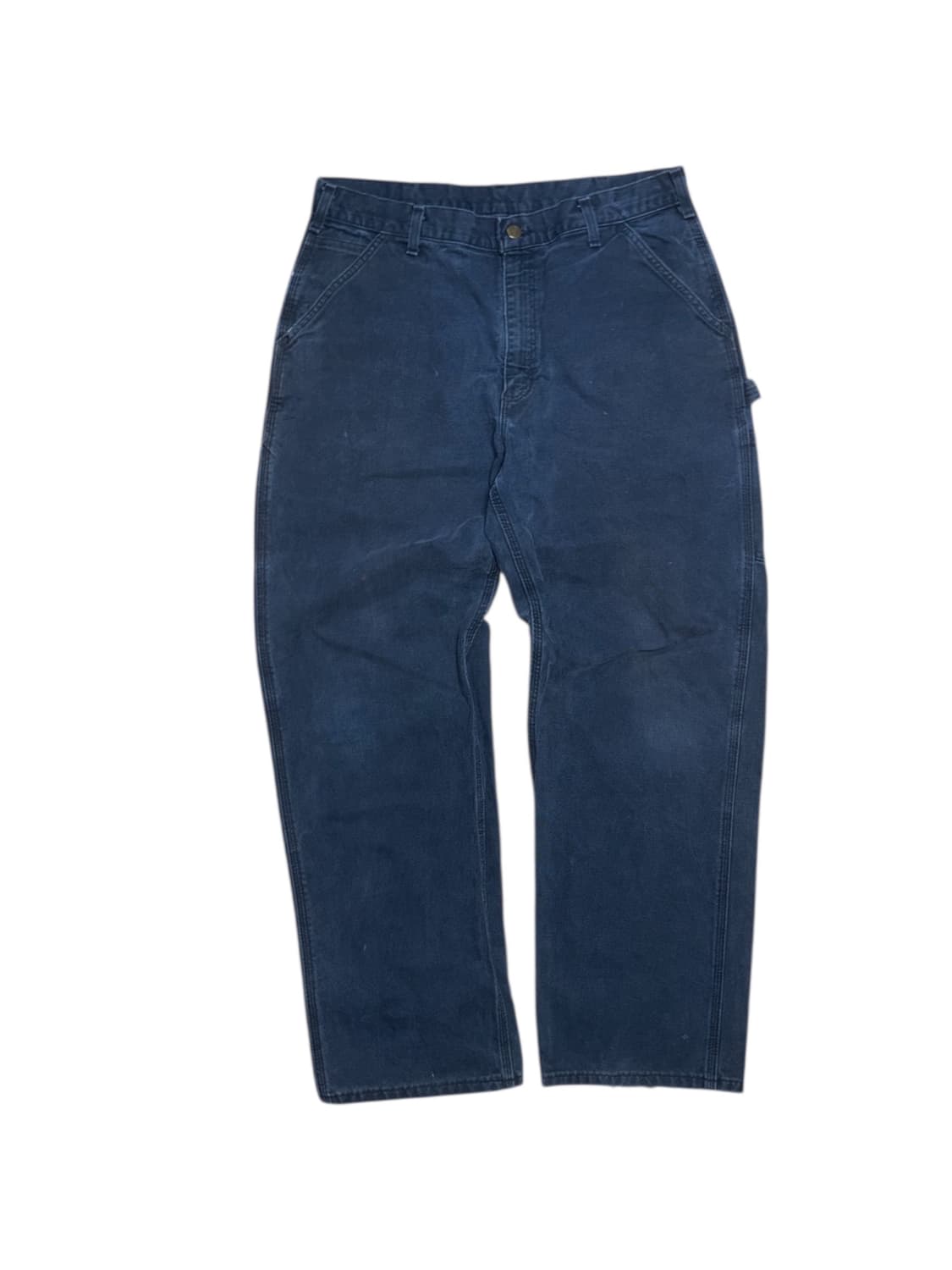 칼하트  미드나잇 네이비 b11 싱글니 카펜터 팬츠 상품이미지2