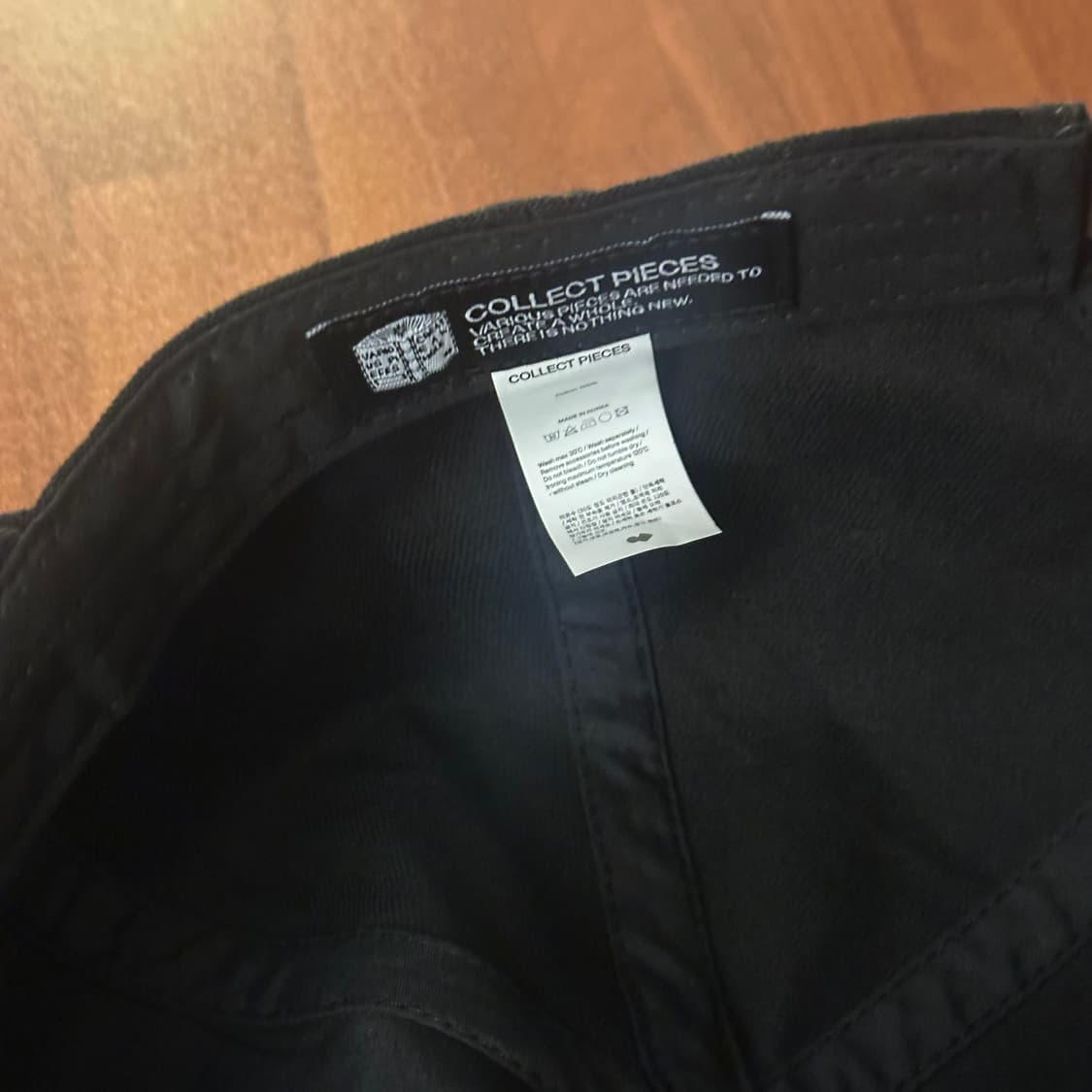 컬렉트피시스 CP 캡 블랙 상품이미지2