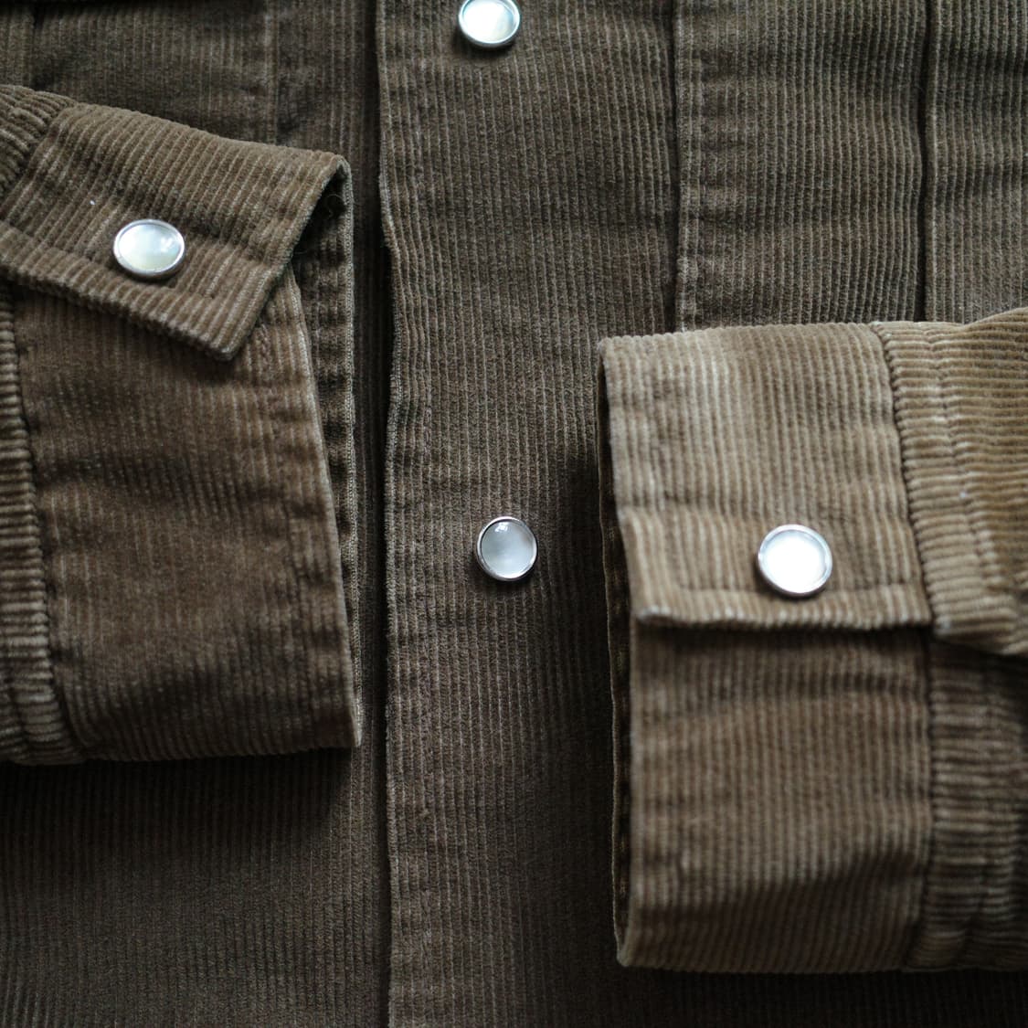 70s 빈티지 랭글러 웨스턴 코듀로이 셔츠 자켓 상품이미지6