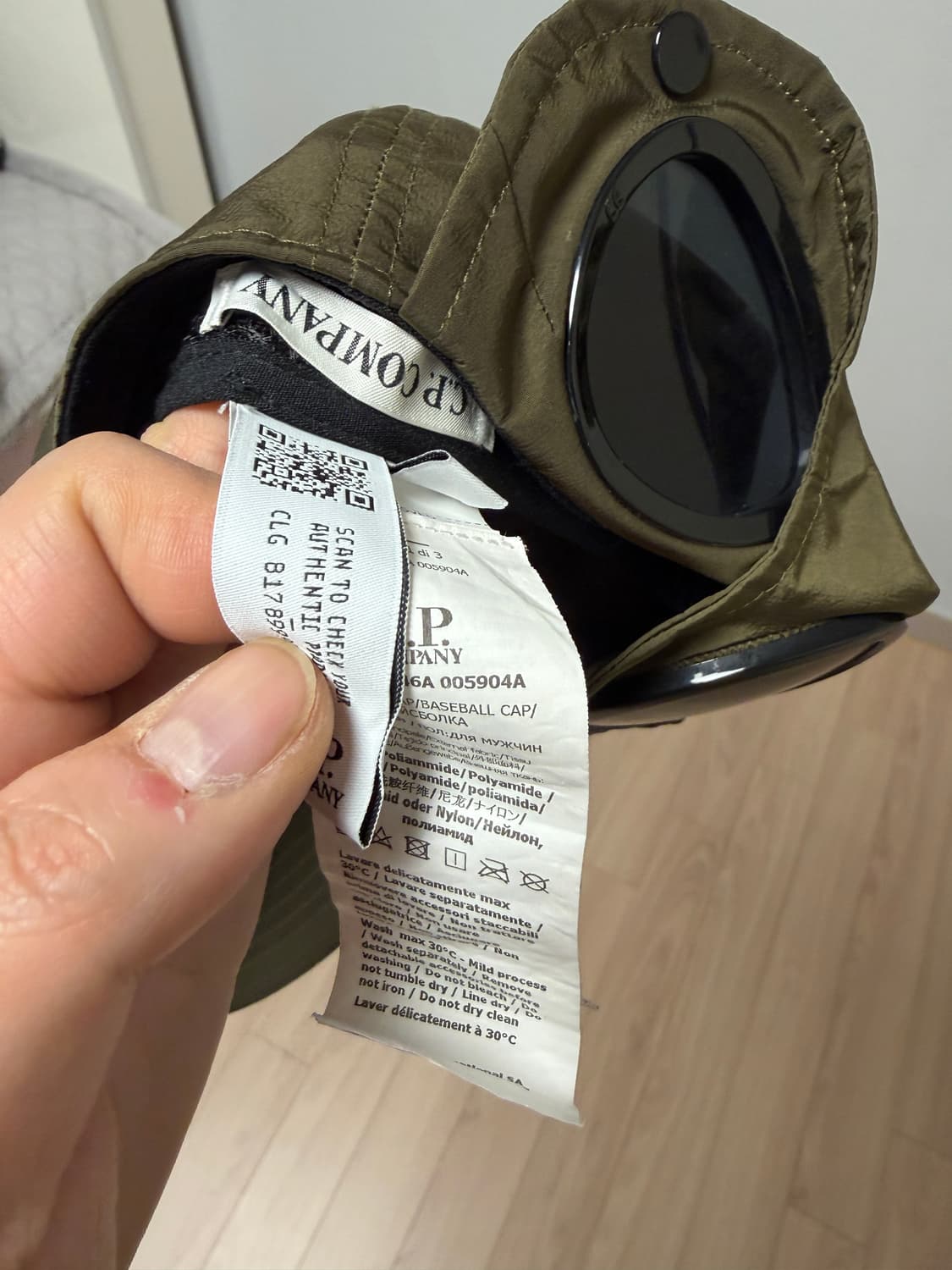 CP컴퍼니 고글캡 L 상품이미지4