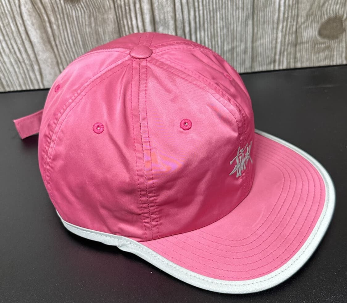 스투시 폴리 메모리 스트랩백 캡 핑크 상품이미지2