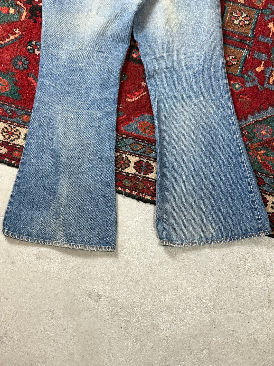 80's USA Made 빈티지 리바이스 684 벨바텀 부츠컷 데님 상품이미지8