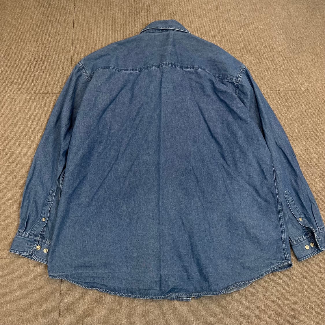 90s Wrangler 랭글러 데님셔츠 xl  상품이미지5