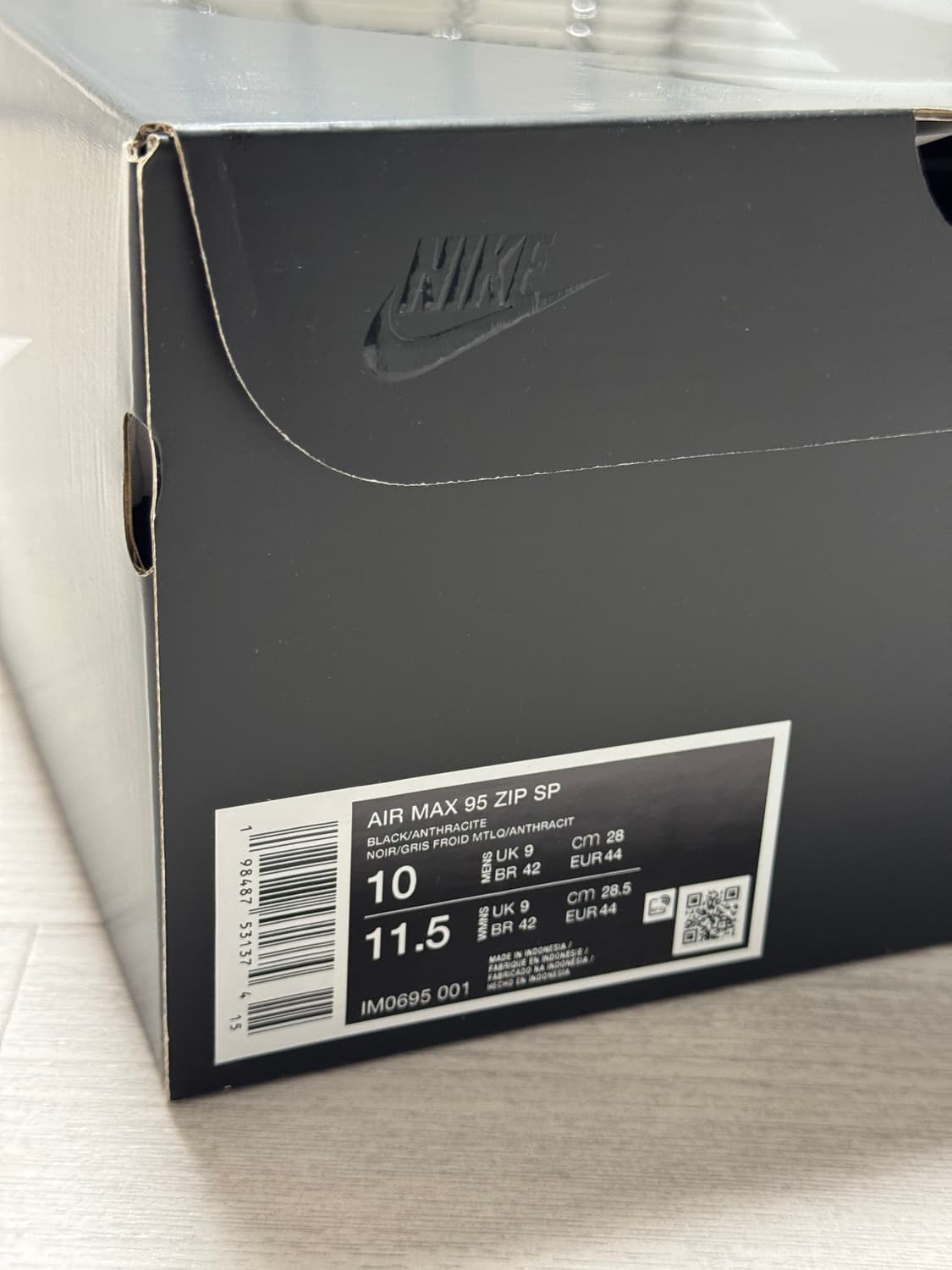 나이키 에어맥스 95 빅 버블 블랙 280 상품이미지10