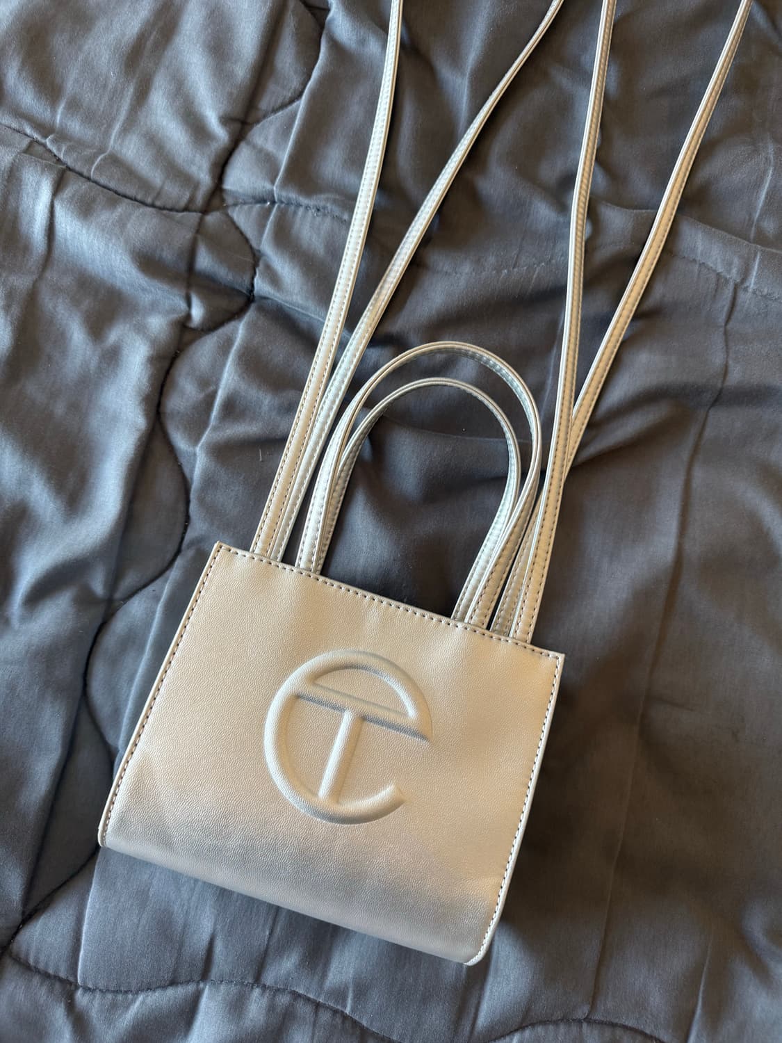 텔파 실버 크로스백 상품이미지1