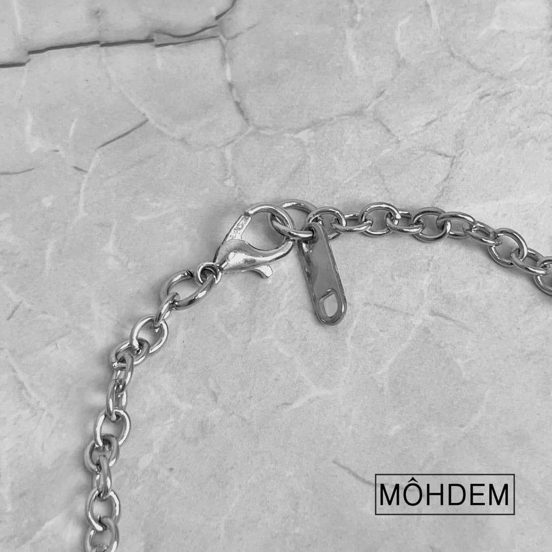 크로스5 실버 체인팔찌 상품이미지5