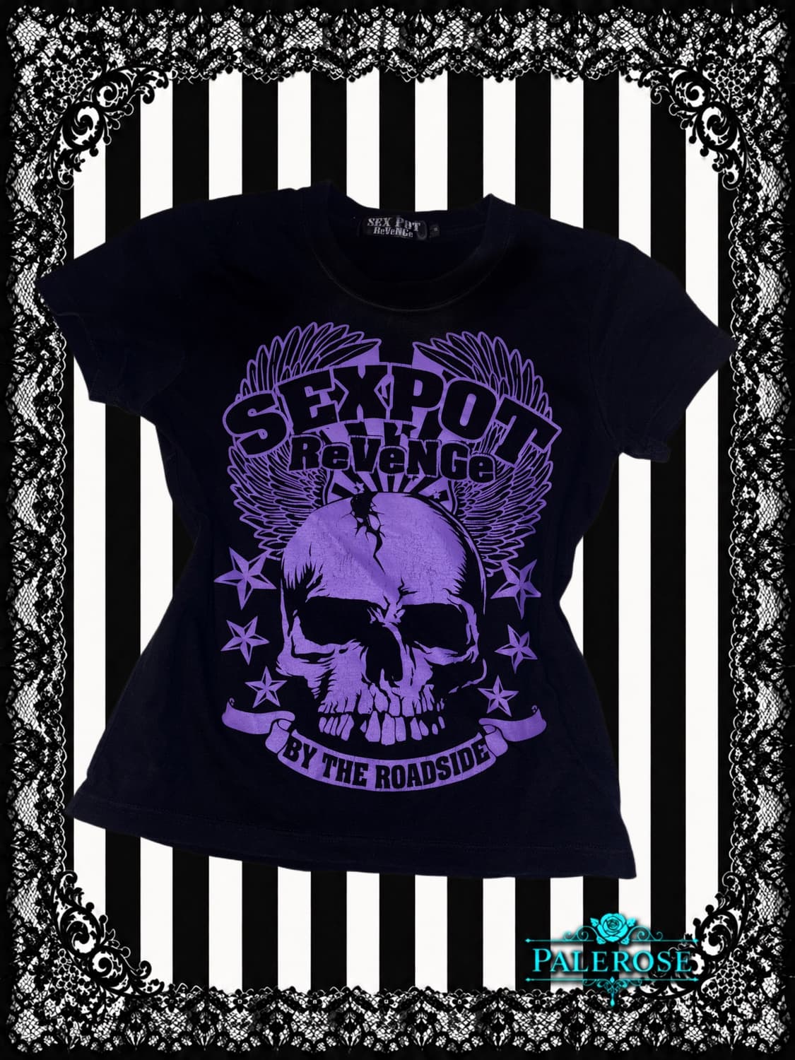 Sex Pot Revange Skull T-shirt 상품이미지1