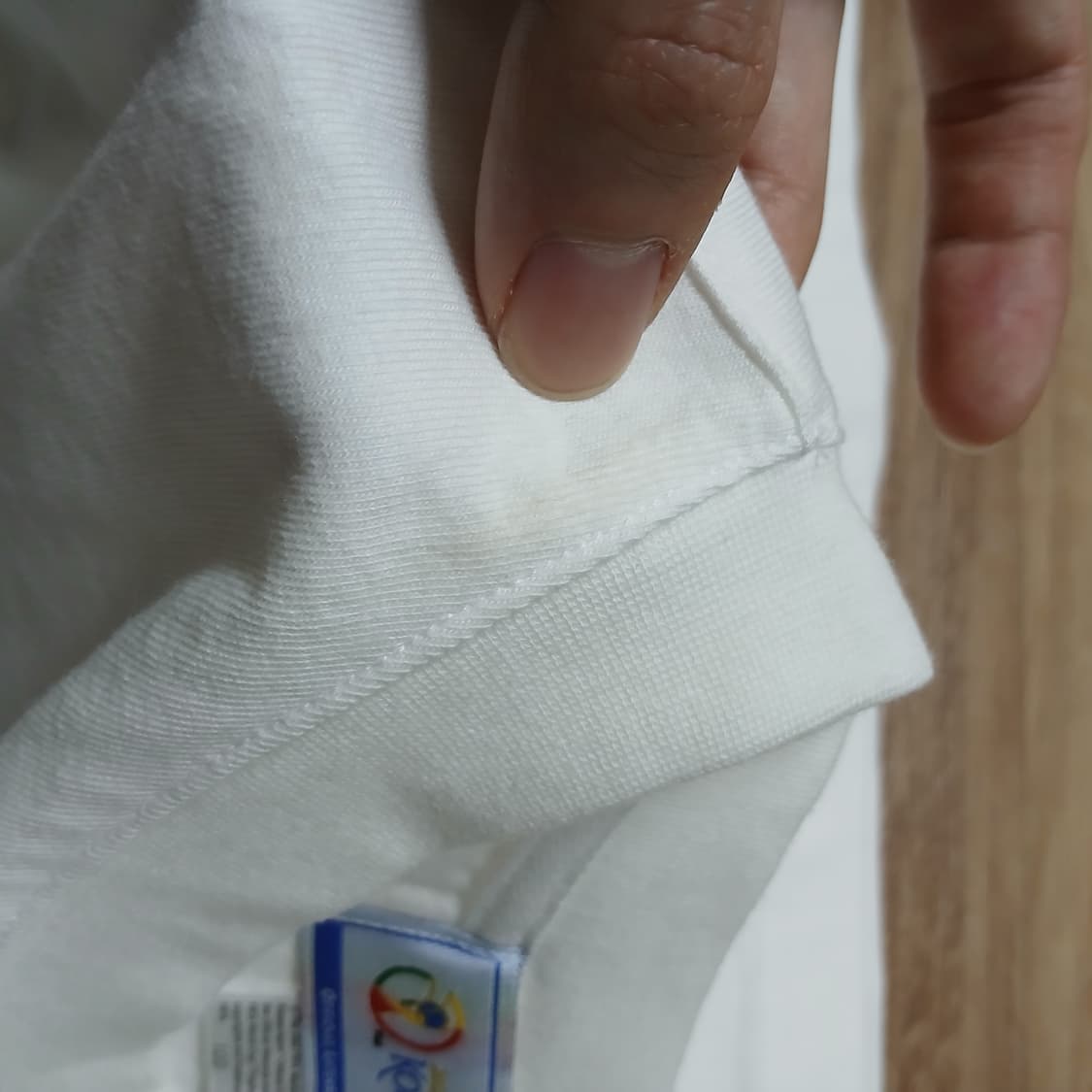 택붙은 미사용 2002 한일월드컵 기념 대진표 반팔티 오버핏 상품이미지10