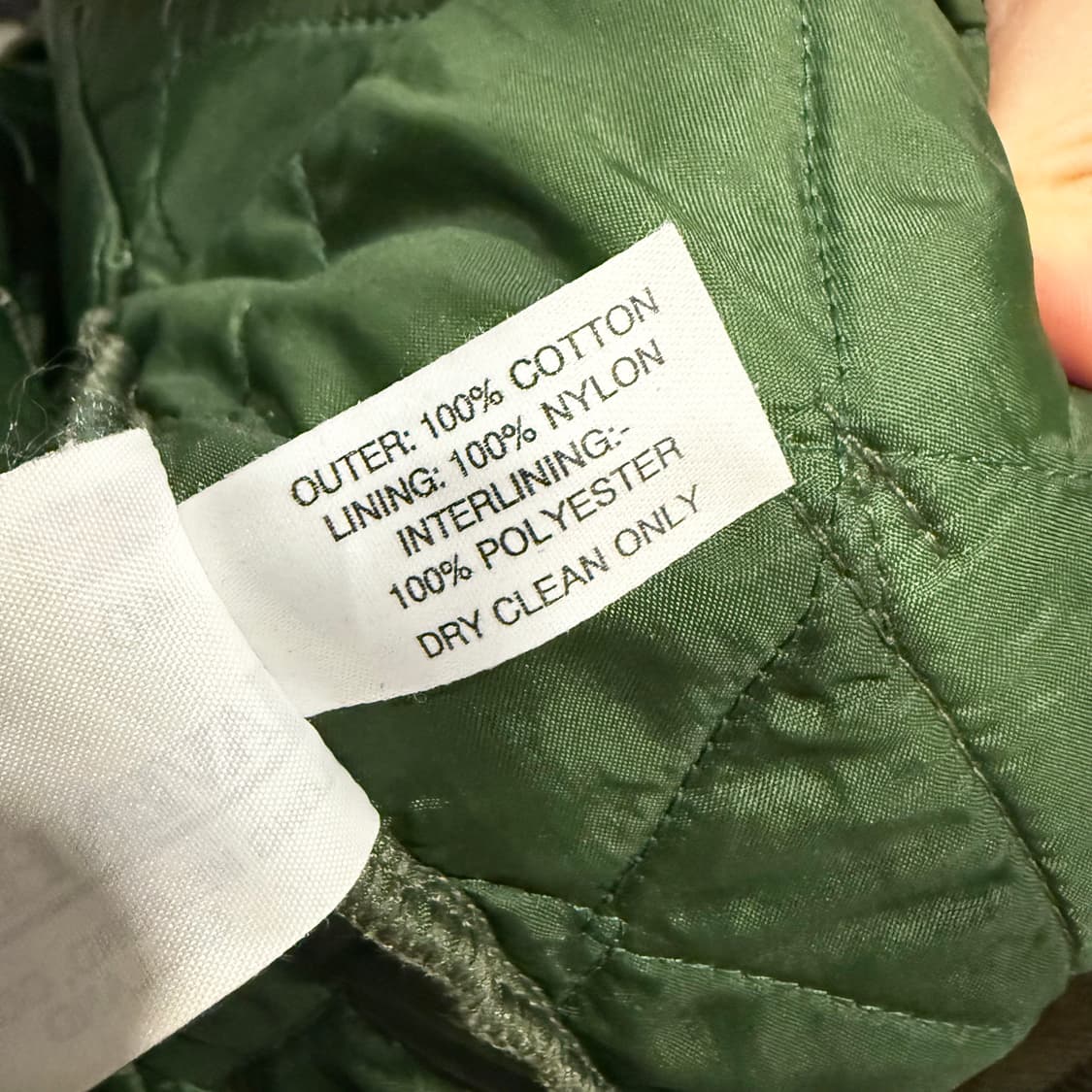 LAVENHAM 라벤햄 풀오버 코듀로이 퀼팅 나일론자켓 스냅단추 디테일 상품이미지7