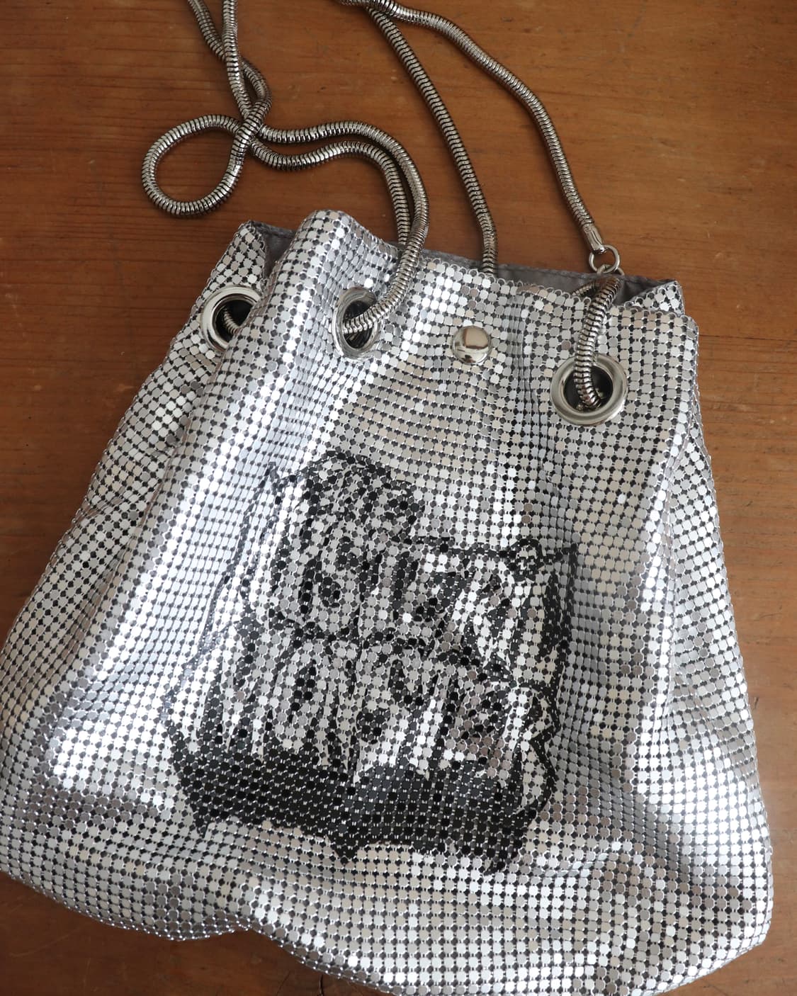 [Hysteric Glamour] Silver Metal Mesh Bag 상품이미지9
