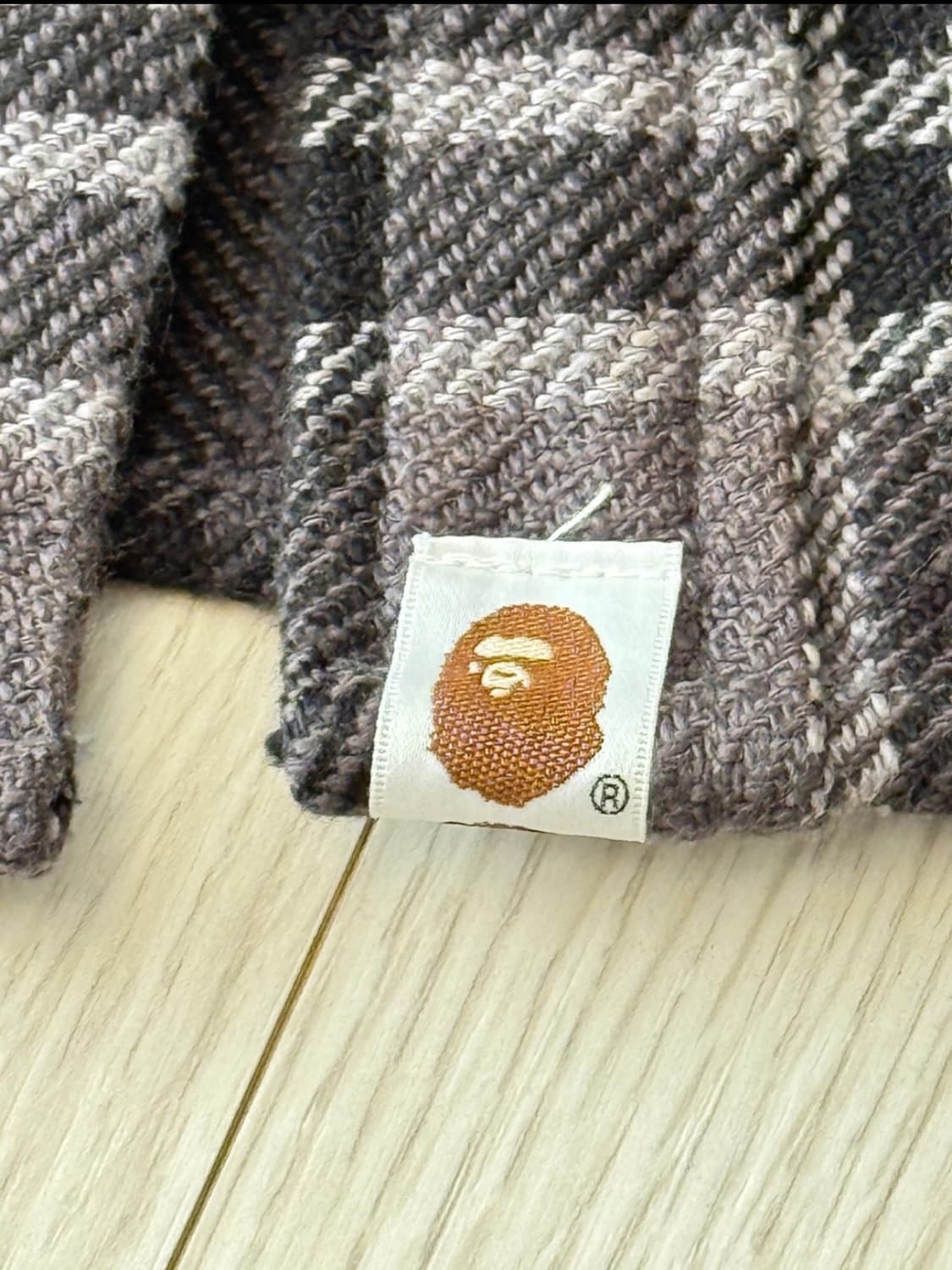 베이프 체크셔츠 자켓 판매합니디 상품이미지5