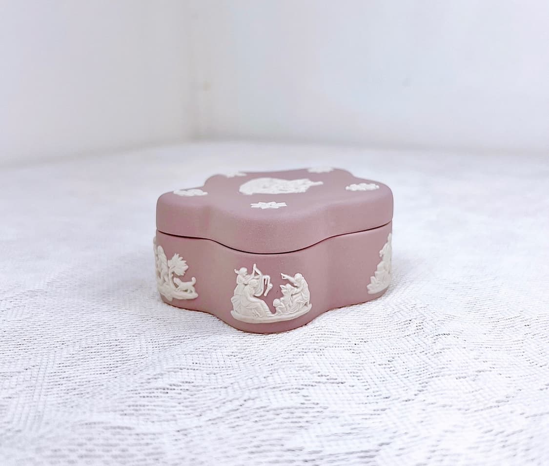 [영국엔틱] 웨지우드 제스퍼웨어 별 트링켓박스 보석함_라일락 상품이미지8