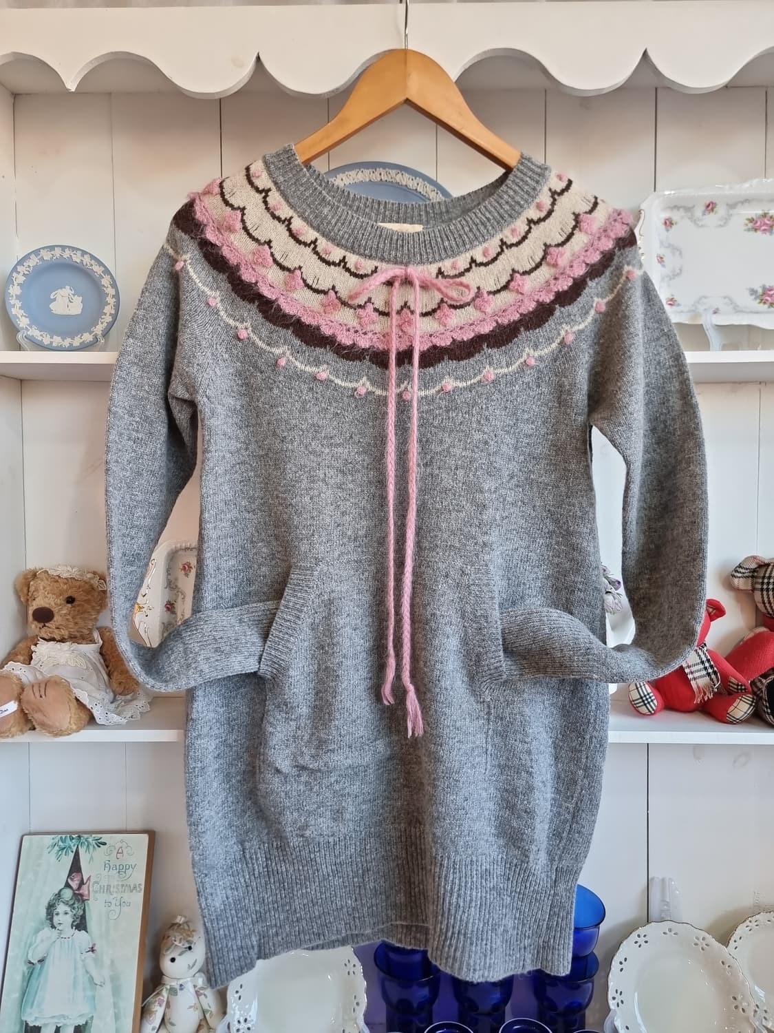 레베카 테일러(Rebecca Taylor) 모리걸 니트 원피스 상품이미지3