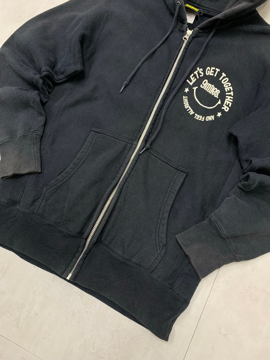 Bawr kronics&you 블랙 후드집업 #137 상품이미지4