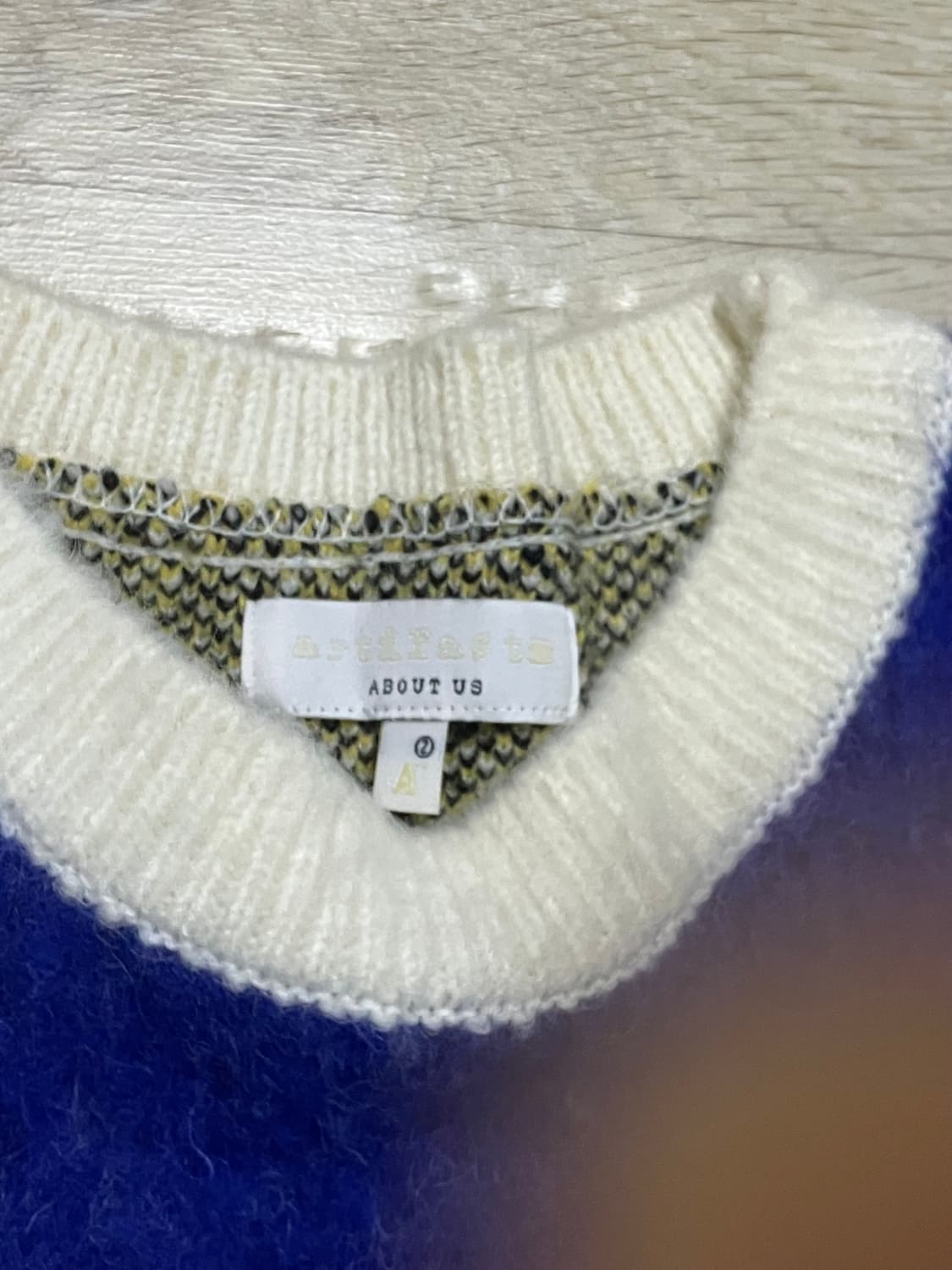 아트이프액츠 모헤어 니트 상품이미지5