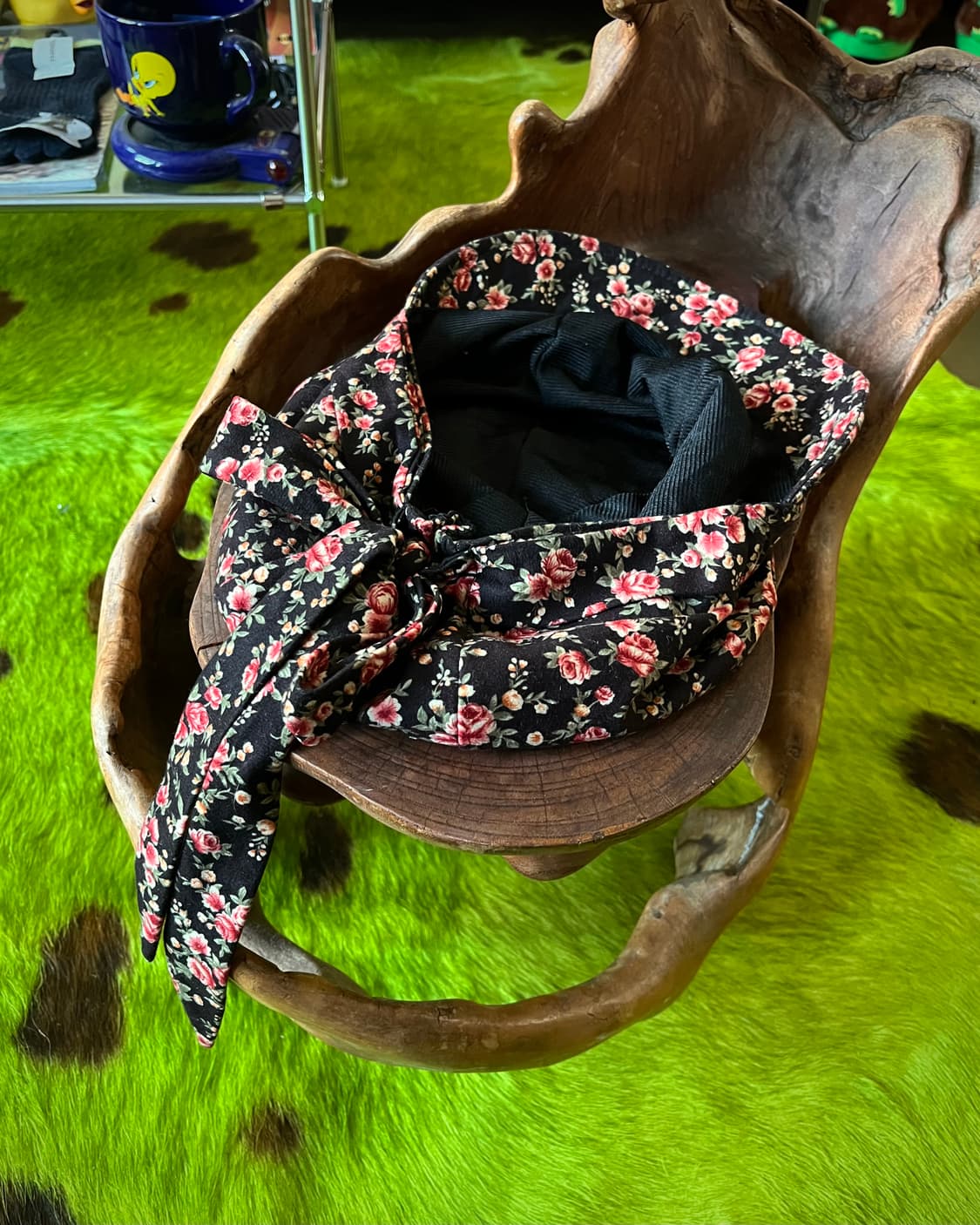 90-00s Kanaloa Floral Durag Strap Cap 상품이미지7