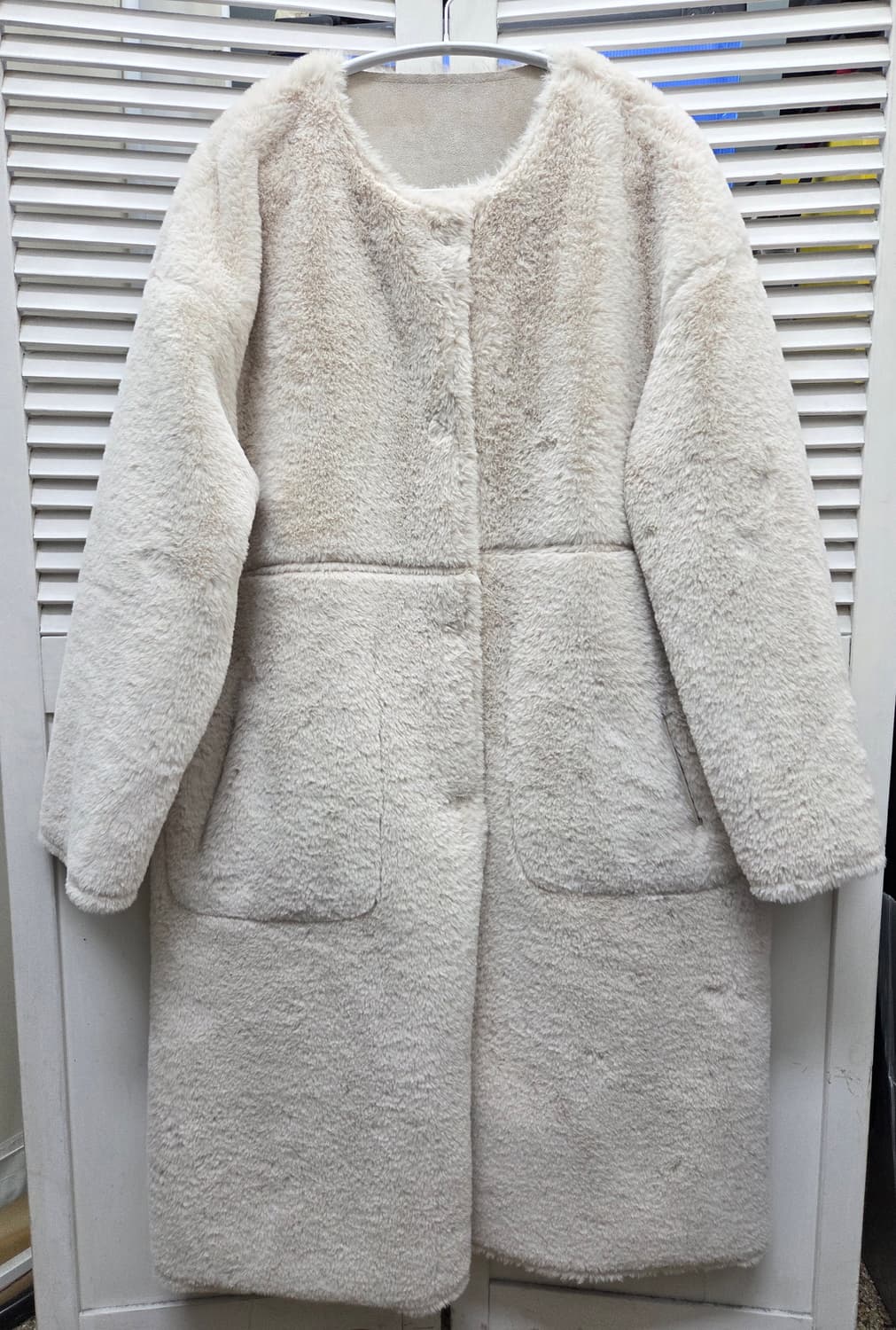 바이슈가 양면 퍼 무스탕 상품이미지4