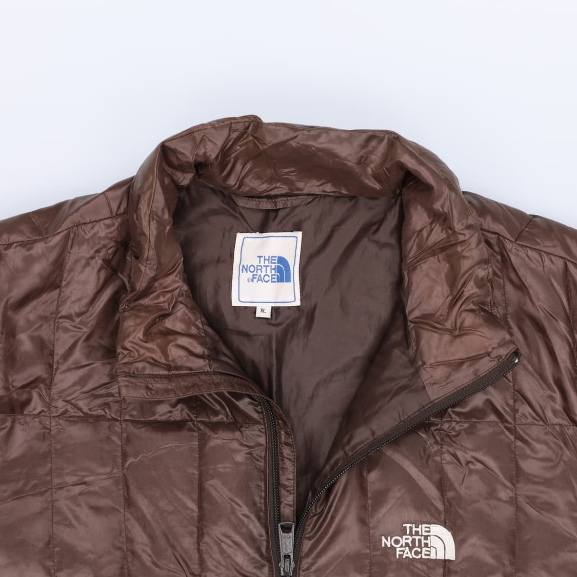 [XL] 노스페이스 빈티지 브라운 경량 패딩 점퍼 0106J 상품이미지3