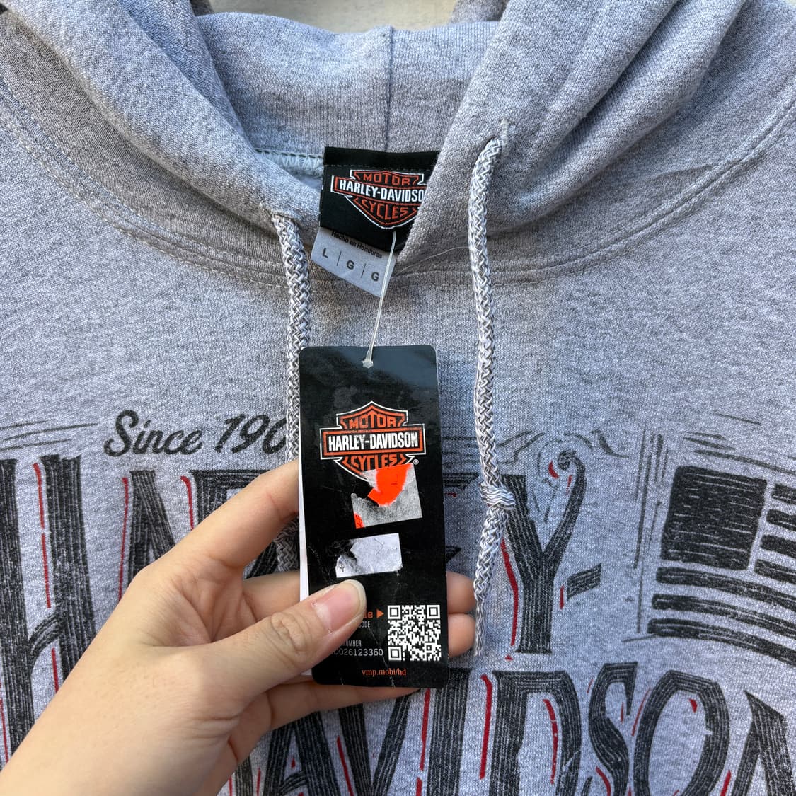 Harley Davidson 할리데이비슨 후드티 (새상품) 상품이미지6