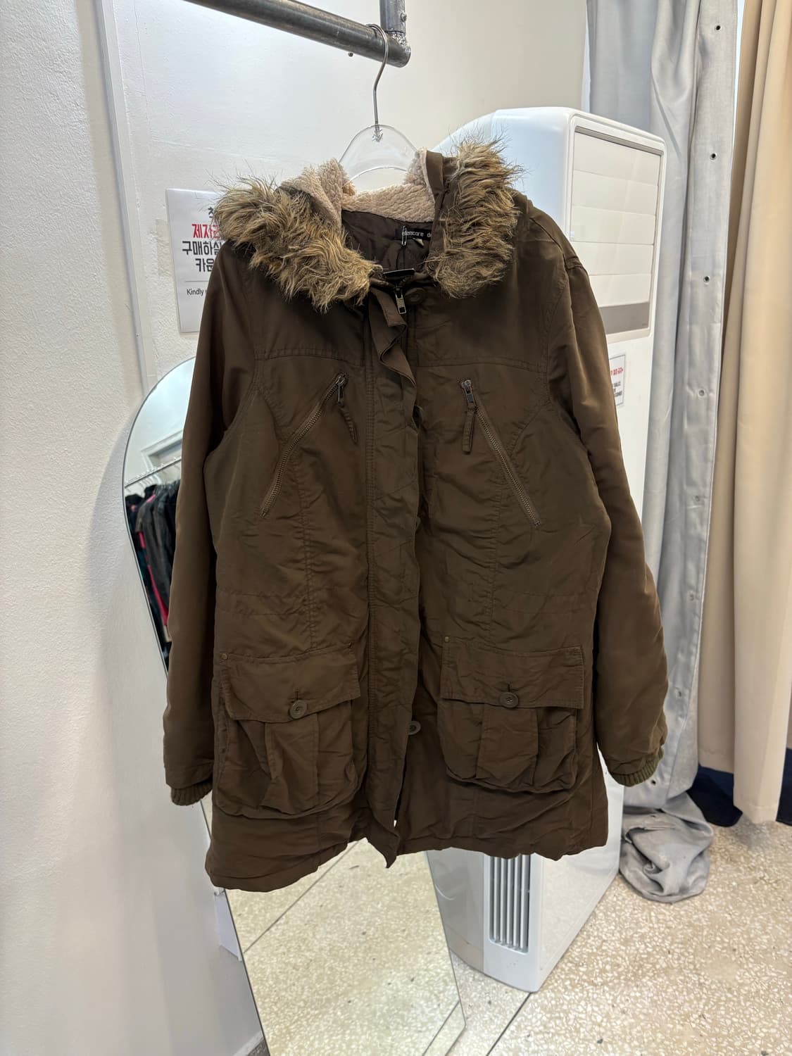 Elencore due long zip up jacket 상품이미지1