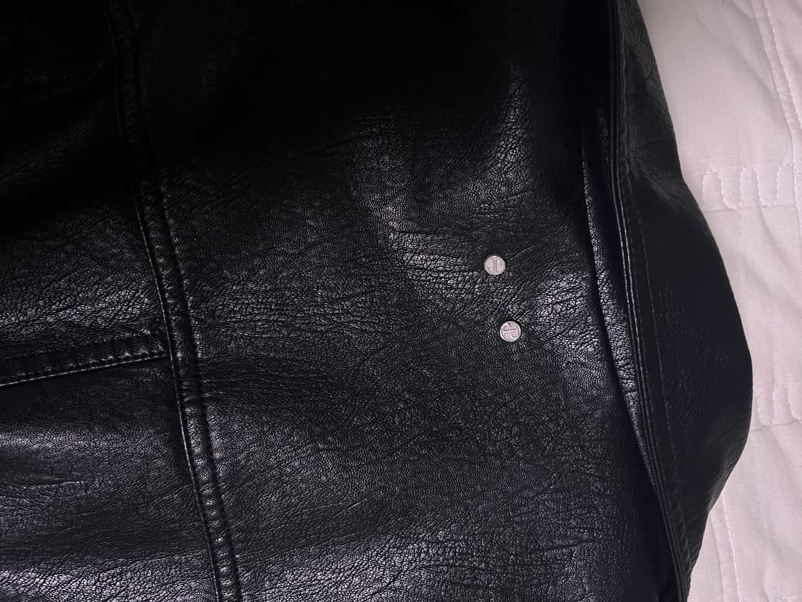 플리즈프로젝트 비건 레더 미들 자켓 상품이미지9