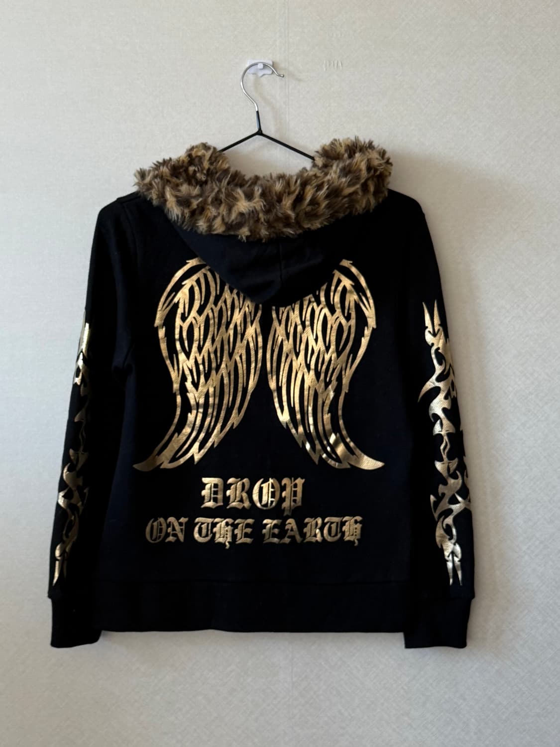 00s mood fur hoodie 상품이미지4