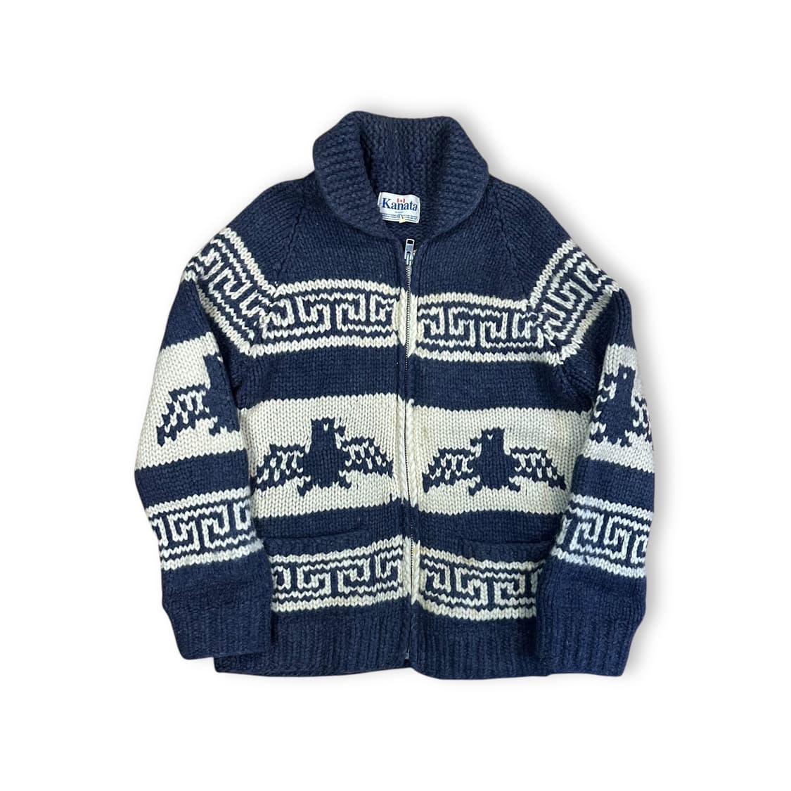 카나타 코위찬 니트 집업 상품이미지1