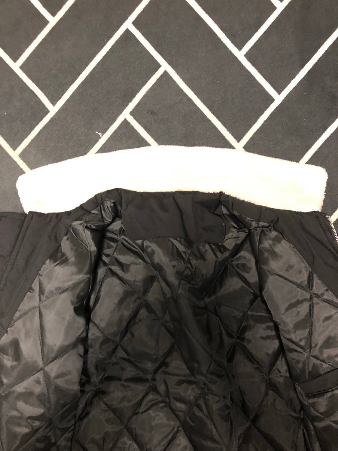 새제품초특가/편집샵 ma-1 퍼봄버패딩/준지우영미솔리드시스템몽클레어스톤 상품이미지3