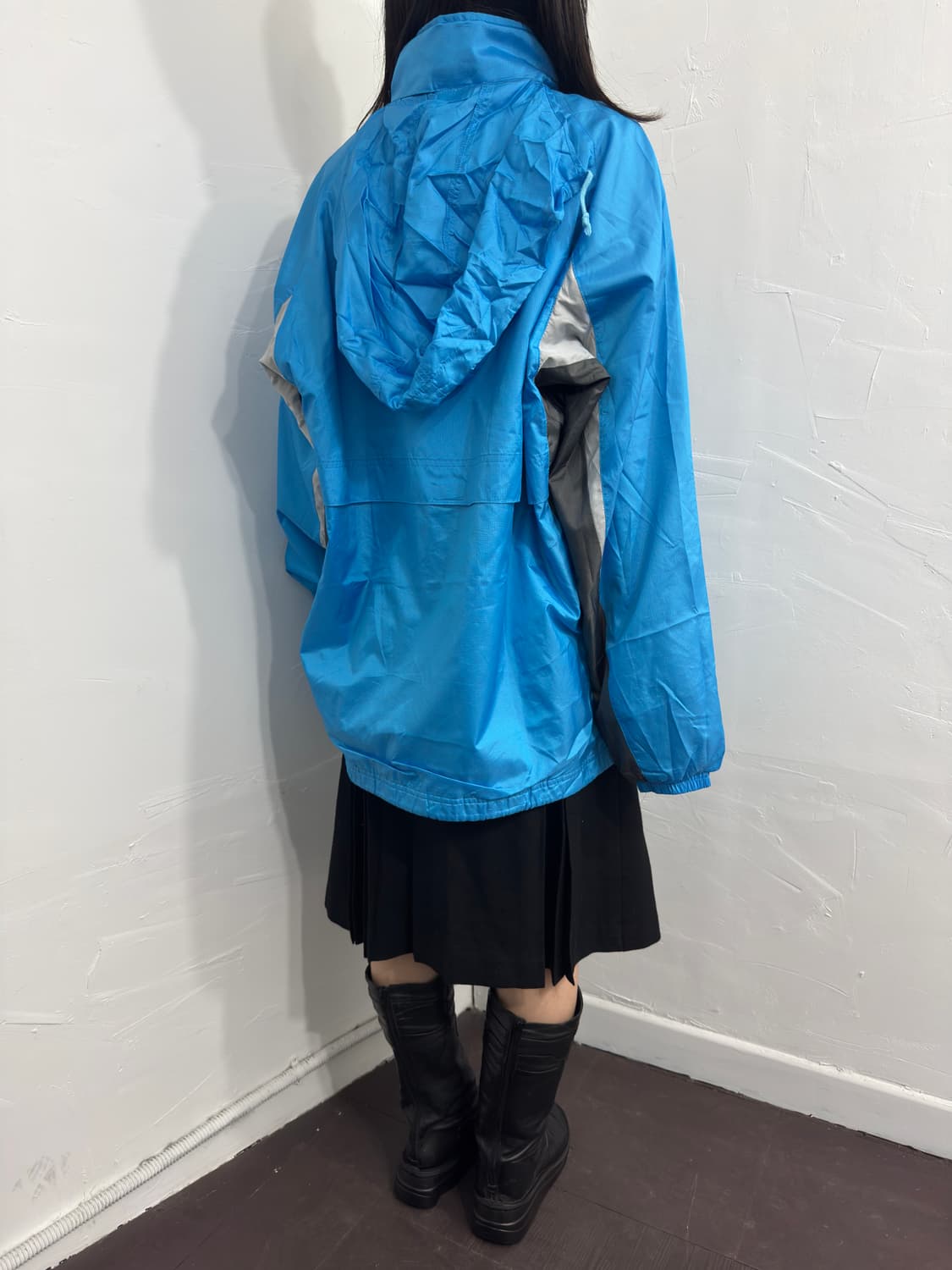 mizuno blue hood jacket 상품이미지4