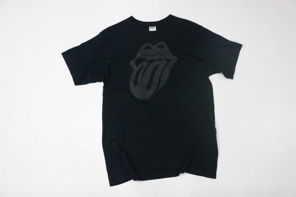 롤링스톤즈 2006 투어 빈티지 블랙 티셔츠 (L) 상품이미지3