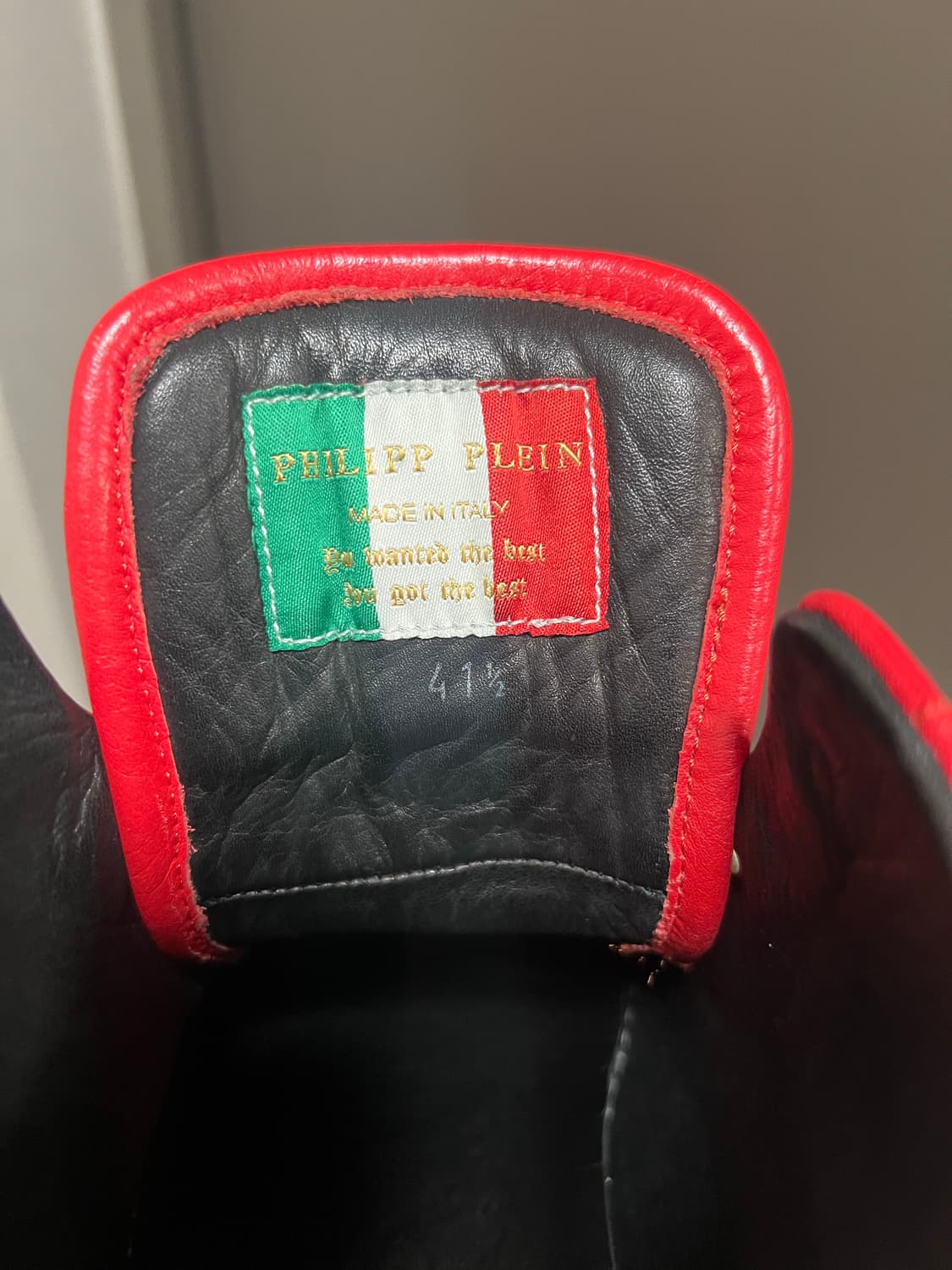 필립플레인 스컬 하이탑 hightop  상품이미지4