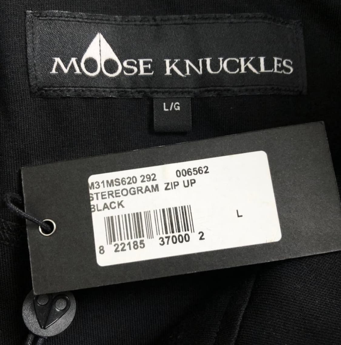 무스너클 집업 미사용/남성L 상품이미지6