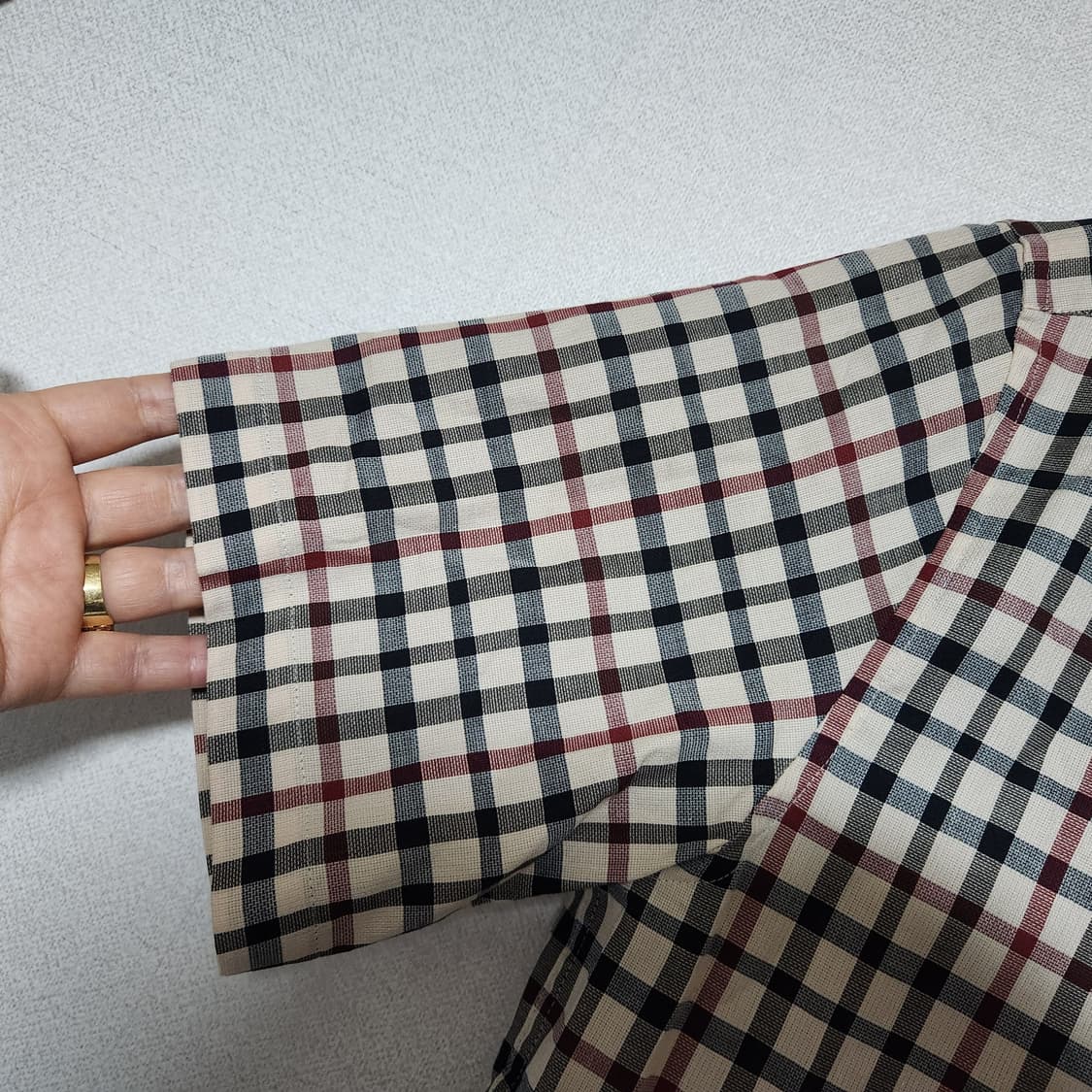 닥스 체크 남방 남95 상품이미지4