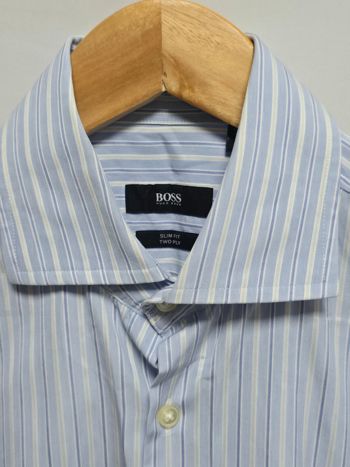 휴고보스 슬림핏 셔츠 FINEST ITALIAN FABRIC 상품이미지4