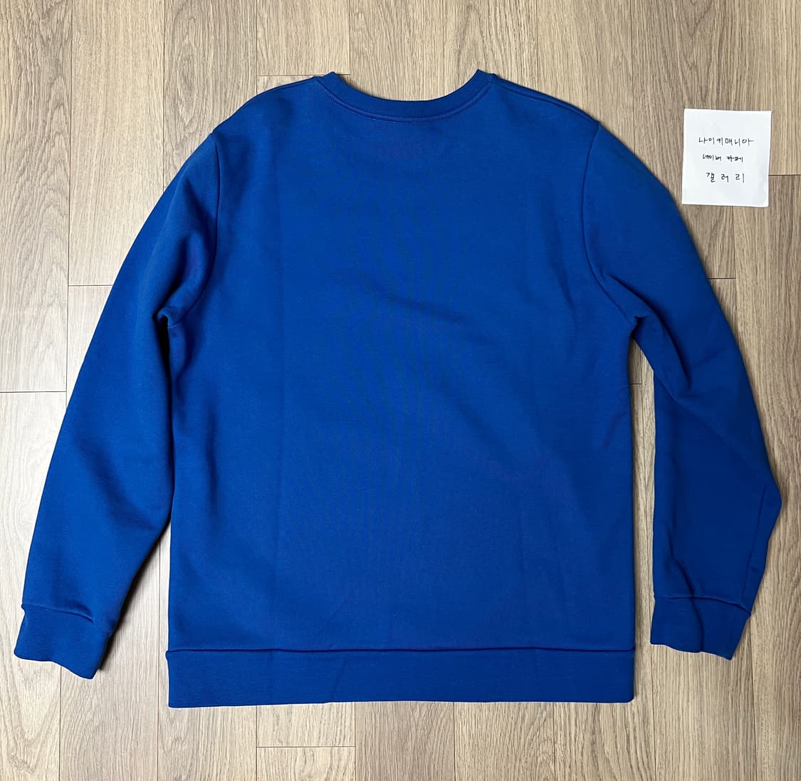 [XXL] A.P.C 아페쎄 × 칼하트 WIP 아이스 로고 맨투맨 로얄블 상품이미지5