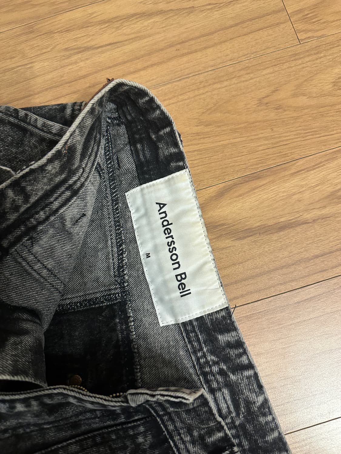 앤더슨벨 아카이브 워싱 패치진 상품이미지2