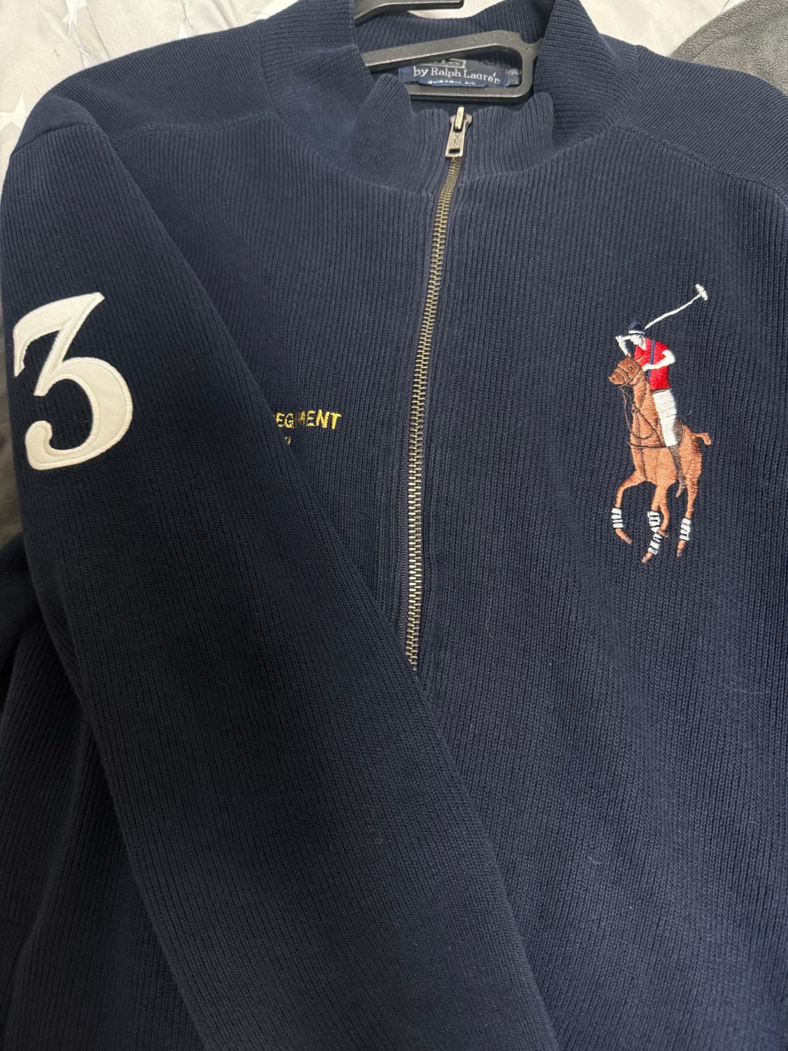 폴로 빅포니 니트 집업 상품이미지2