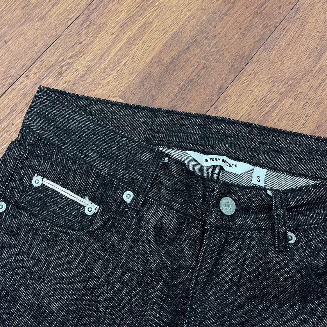 유니폼브릿지 셀비지 데님팬츠 상품이미지3