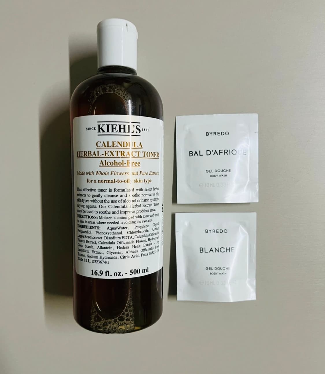 키엘 칼렌듈라 대용량 꽃잎 토너 + 바이레도 상품이미지1